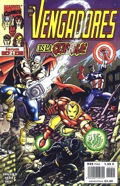 VENGADORES VOLUMEN III # 21 | 848000215279200021 | KURT BUSIEK - GEORGE PEREZ | Universal Cómics