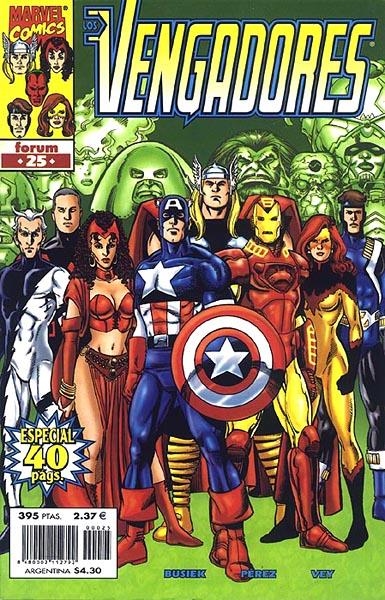 VENGADORES VOLUMEN III # 25 | 848000215279200025 | KURT BUSIEK - GEORGE PEREZ | Universal Cómics