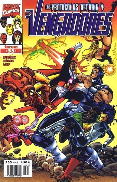 VENGADORES VOLUMEN III # 33 LOS PROTOCOLOS NEFARIA 4 | 848000215279200033 | KURT BUSIEK - GEORGE PEREZ | Universal Cómics