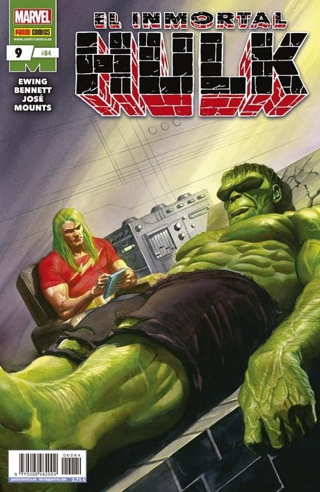 INCREÍBLE HULK VOLUMEN II # 084 EL INMORTAL HULK 09 | 977000546200400084 | AL EWING - JOE BENNETT | Universal Cómics