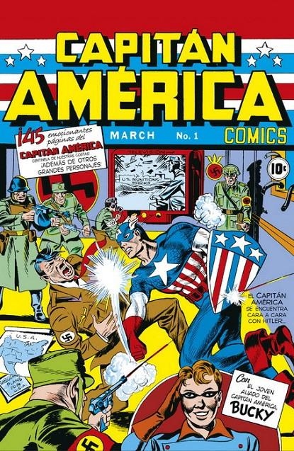 MARVEL FACSÍMIL # 13 CAPTAIN AMERICA COMICS 1 | 977000554600100013 | JACK KIRBY - JOE SIMON | Universal Cómics