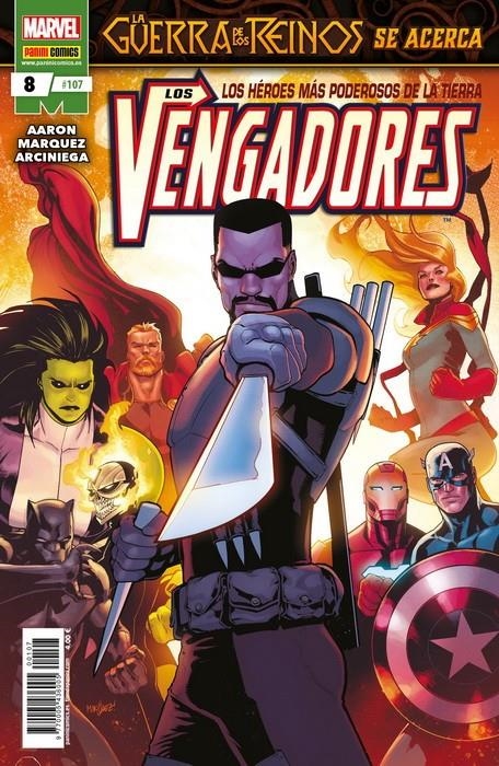 2aMA VENGADORES VOL 4 # 107 VENGADORES 08 | 9999900043891 | JASON AARON - DAVID MARQUEZ | Universal Cómics