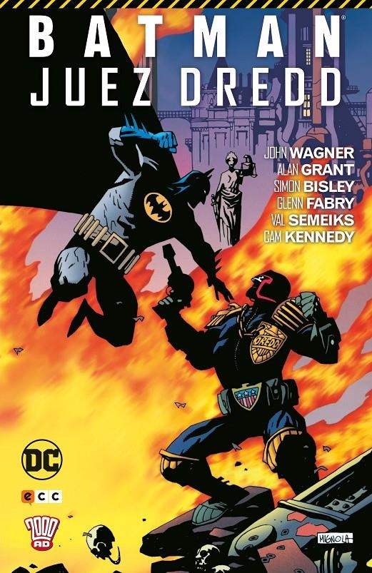 BATMAN JUEZ DREDD INTEGRAL | 9788418225925 | ALAN GRANT - JOHN WAGNER - SIMON BISLEY - CAM KENNEDY - CARL CRICHTLOW - DERMOT POWER | Universal Cómics