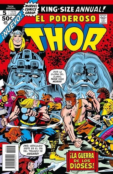 MARVEL FACSÍMIL # 17 THE MIGHTY THOR ANNUAL 5 | 977000554600100017 | JOHN BUSCEMA - STEVE ENGLEHART | Universal Cómics