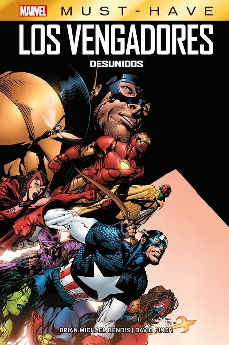 MARVEL MUST-HAVE VENGADORES # 01 DESUNIDOS | 9788413342610 | BRIAN MICHAEL  BENDIS - DAVID FINCH | Universal Cómics