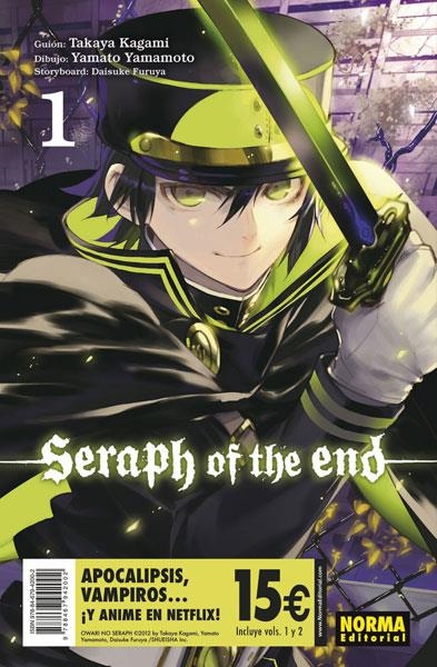 PACK INICIACIÓN SERAPH OF THE END # 01 Y 02 | 9788467942002 | TAKAYA KAGAMI - YAMATO YAMAMOTO - DAISUKE FURUYA | Universal Cómics