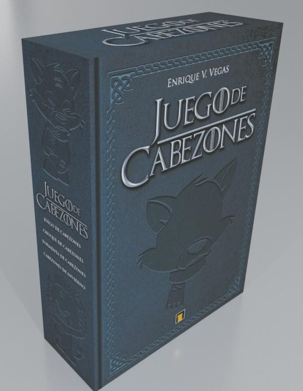 ESTUCHE DE LUJO JUEGO DE CABEZONES OBRA COMPLETA  EDICIÓN LIMITADA | 9788418510281 | ENRIQUE V. VEGAS | Universal Cómics