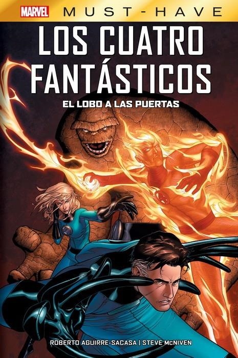 MARVEL MUST-HAVE LOS CUATRO FANTÁSTICOS, EL LOBO A LAS PUERTAS | 9788413347196 | ROBERTO AGUIRRE-SACASA - STEVE MCNIVEN | Universal Cómics