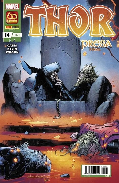 THOR VOL 5 # 121 / THOR 14 | 977000544400000121 | NIC KLEIN - DONNY CATES | Universal Cómics