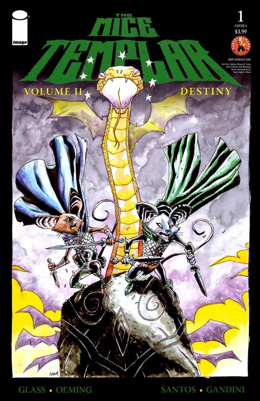 USA MICE TEMPLAR VOLUME II # 01 DESTINY | 70985300813200111 | MICHAEL AVON OEMING - BRYAN J. L. GLASS | Universal Cómics