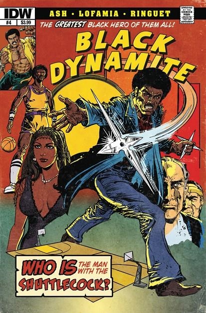 USA BLACK DYNAMITE # 04 | 82771400500400411 | BRIAN ASH - JUN LOFAMIA | Universal Cómics