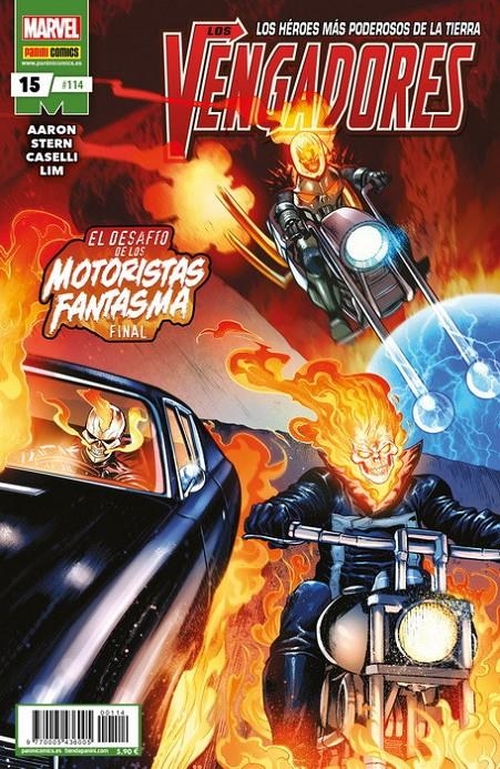 2AMA VENGADORES VOL 4 # 114 VENGADORES 15 | 9999900068603 | JASON AARON - ROGER STERN - RON LIM - STEFANO CASELLI | Universal Cómics