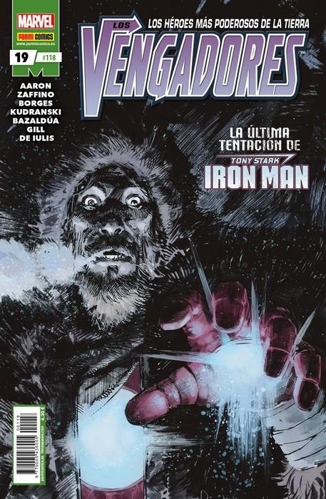 2AMA VENGADORES VOL 4 # 118 VENGADORES 19 | 9999900070361 | JASON AARON - GERARDO ZAFFINO | Universal Cómics