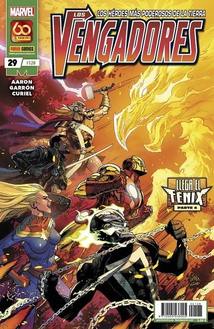 2AMA VENGADORES VOL 4 # 128 VENGADORES 29 | 9999900071559 | LUCA MARESCA - JASON AARON | Universal Cómics