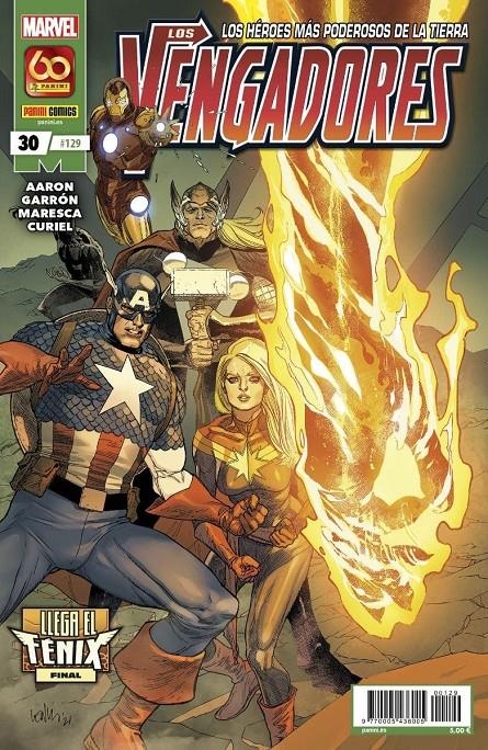 2AMA VENGADORES VOL 4 # 129 VENGADORES 30 | 9999900071566 | LUCA MARESCA - JASON AARON - JAVIER GARRÓN | Universal Cómics