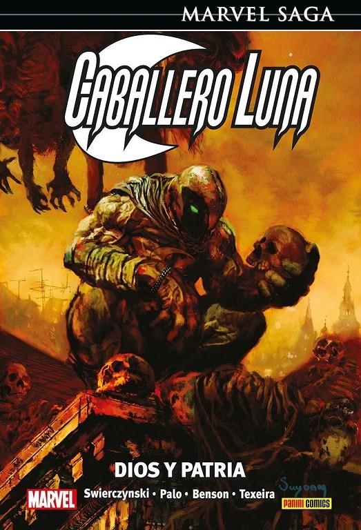 CABALLERO LUNA MARVEL SAGA # 03 DIOS Y PATRIA | 9788411017985 | DUANE SWIERCZYNSKI - JEFTE PALO - MARK TEXEIRA - JAVIER SALTARES - CHARLIE HUSTON - MIKE BENSON | Universal Cómics