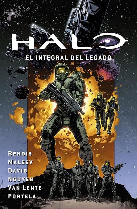 HALO, EL INTEGRAL DEL LEGADO | 9788467952285 | PETER DAVID - BRIAN MICHAEL BENDIS - FRED VAN LENTE - ALEX MALEEV | Universal Cómics