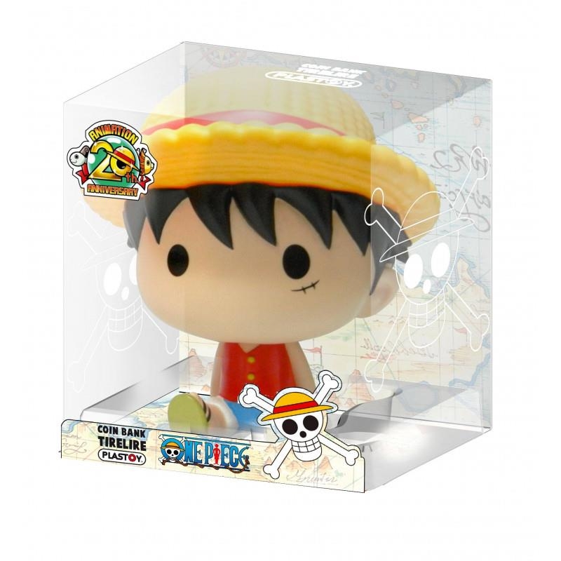 LUFFY CHIBI HUCHA 16 CM PVC ONE PIECE | 3521320800936 | Universal Cómics