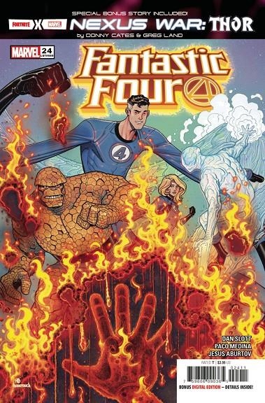 USA FANTASTIC FOUR VOLUME 6 # 24 | 75960609036502411 | DONNY CATES - GREG LAND | Universal Cómics