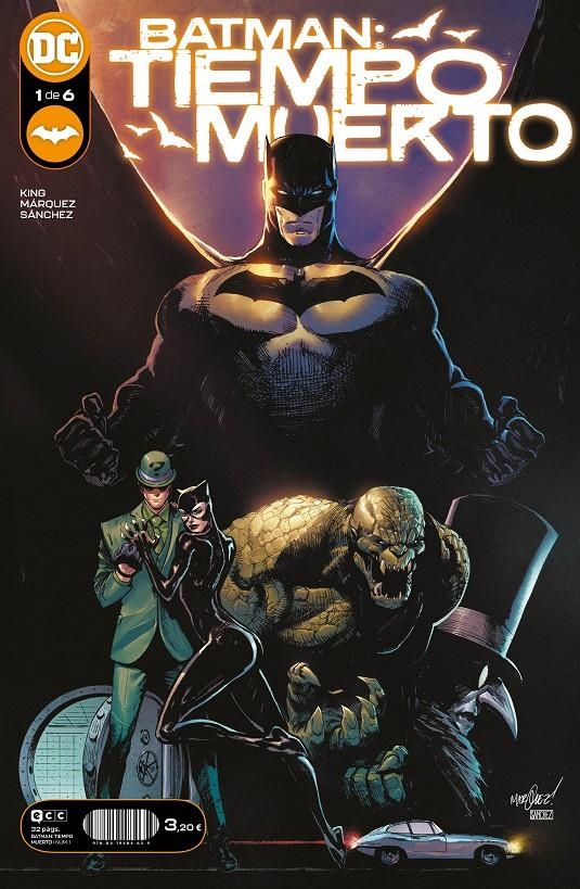 BATMAN TIEMPO MUERTO # 01 | 9788419484659 | TOM KING - DAVID MARQUEZ | Universal Cómics