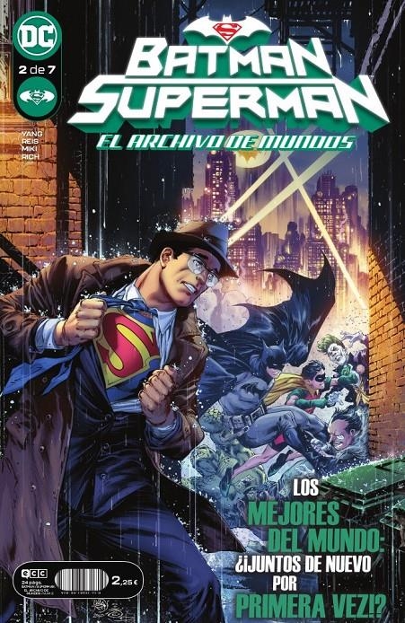 2AMA BATMAN SUPERMAN EL ARCHIVO DE MUNDOS # 02 | 9999900076967 | GENE LUEN YANG - IVAN REIS