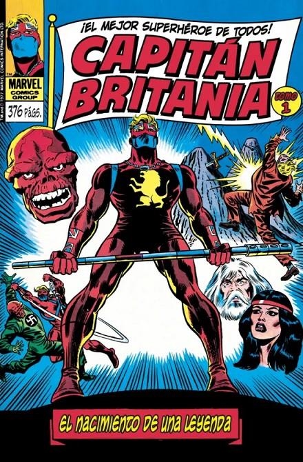 CAPITÁN BRITANIA MARVEL LIMITED EDITION # 01 EL NACIMIENTO DE UNA LEYENDA | 9788418814181 | CHRIS CLAREMONT -  HERB TRIMPE | Universal Cómics