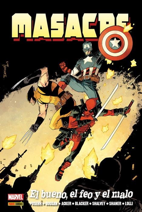 MARVEL MUST HAVE MASACRE EL BUENO, EL FEO Y EL MALO | 9788411018098 | GERRY DUGGAN - DECLAN SHALVEY - BRIAN POSEHN | Universal Cómics