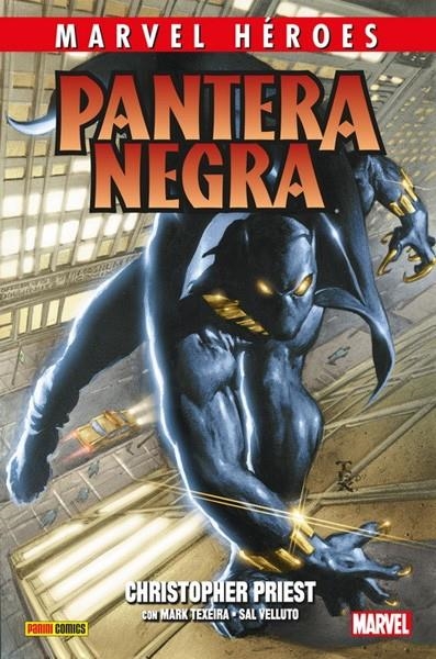 2AMA COLECCIONABLE HÉROES MARVEL # 085 PANTERA NEGRA DE CHRISTOPHER PRIEST 1 | 9999900079258 | CHRISTOPHER PRIEST - MARK TEXEIRA - SAL VELLUTO | Universal Cómics