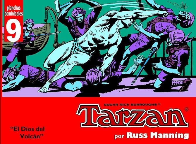 TARZAN PLANCHAS DOMINICALES DE RUSS MANNING # 09 | 9789898355416 | EDGAR RICE BURROUGHS - RUSS MANNING