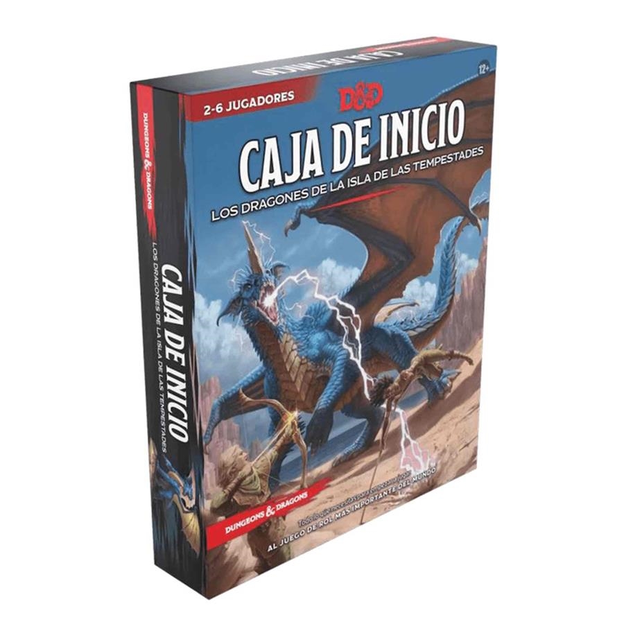 DUNGEONS & DRAGONS LOS DRAGONES DE LA ISLA DE LAS TEMPESTADES STARTER SET (CAJA DE INICIO) | 5010994207175 | VARIOS AUTORES | Universal Cómics