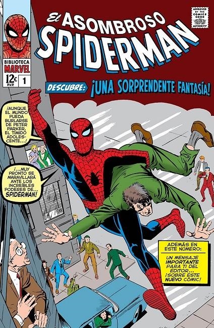 2AMA BIBLIOTECA MARVEL EL ASOMBROSO SPIDERMAN # 01 DE 1962 A 1963 | 9999900084061 | STAN LEE - JACK KIRBY - STEVE DITKO | Universal Cómics