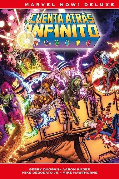 CUENTA ATRÁS A INFINITO MARVEL NOW! DELUXE | 9788411504041 | MIKE HAWTHORNE - AARON KUDER - MIKE DEODATO JR. - GERRY DUGGAN | Universal Cómics