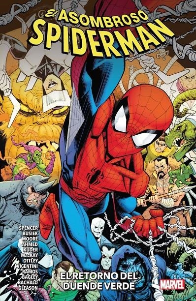 MARVEL PREMIERE EL ASOMBROSO SPIDERMAN # 11 EL RETORNO DEL DUENDE VERDE | 9788411505956 | RYAN OTTLEY - KURT BUSIEK - CHRIS BACHALO - HUMBERTO RAMOS - PATRICK GLEASON - MARK BAGLEY - SALADIN | Universal Cómics