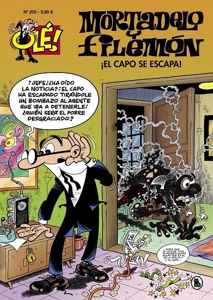 ¡EL CAPO SE ESCAPA! (OLÉ! MORTADELO 205) | 9788402424778 | IBÁÑEZ, FRANCISCO | Universal Cómics