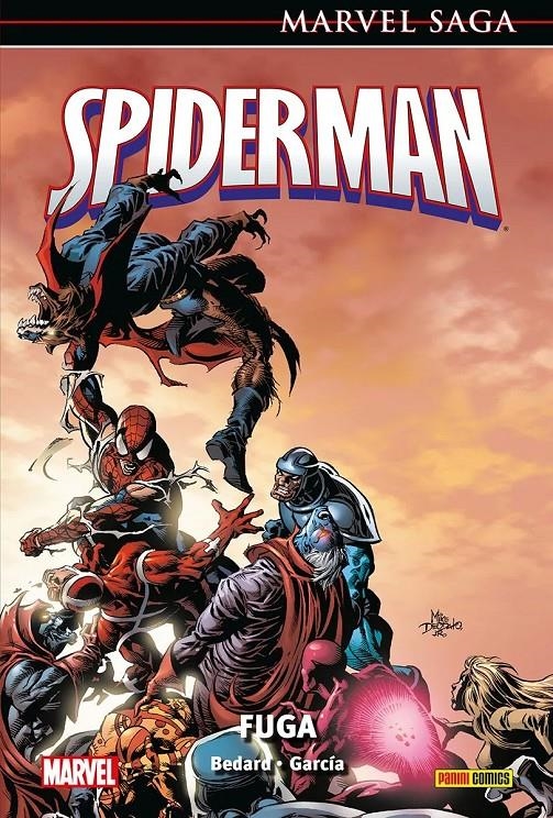 SPIDERMAN MARVEL SAGA, FUGA | 9788411508421 | TONY BEDARD - MANUEL GARCÍA | Universal Cómics