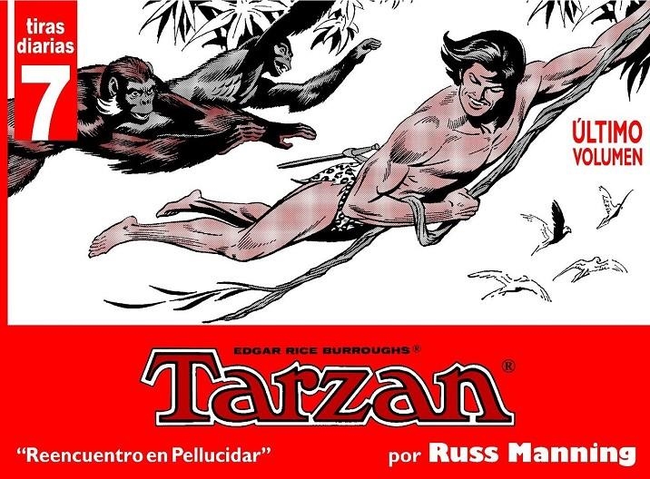 TARZAN TIRAS DIARIAS DE RUSS MANNING # 07 | 9789898355478 | EDGAR RICE BURROUGHS - RUSS MANNING