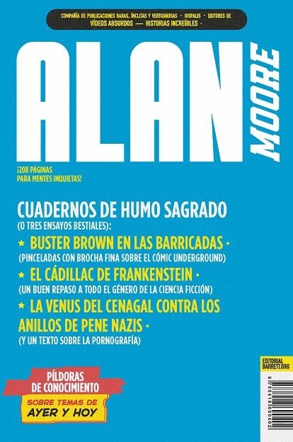 CUADERNOS DE HUMO SAGRADO | 9788418690402 | ALAN MOORE