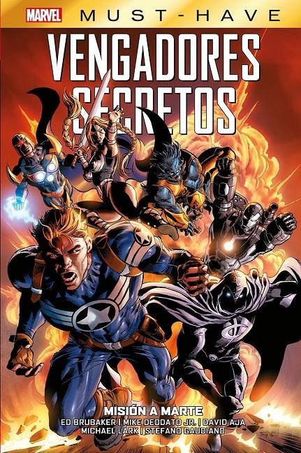 MARVEL MUST-HAVE VENGADORES SECRETOS # 01 MISIÓN A MARTE | 9788411509282 | ED BRUBAKER - MIKE DEODATO JR. | Universal Cómics