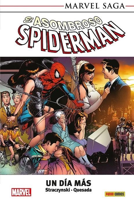 EL ASOMBROSO SPIDERMAN MARVEL SAGA RÚSTICA # 13 UN DÍA MÁS | 9788411509701 | JOE QUESADA - J. MICHAEL STRACZYNSKI | Universal Cómics