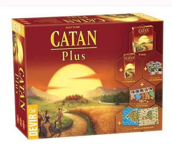 CATAN PLUS 2023 JUEGO DE TABLERO | 8436607941934 | KLAUS TEUBER | Universal Cómics