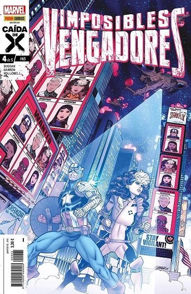 IMPOSIBLES VENGADORES # 65 IMPOSIBLES VENGADORES 04 | 977000546900300065 | JAVIER GARRÓN - GERRY DUGGAN | Universal Cómics