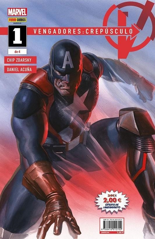 VENGADORES CREPÚSCULO # 01 | 9788410512702 | CHIP ZDARSKY - DANIEL ACUÑA | Universal Cómics