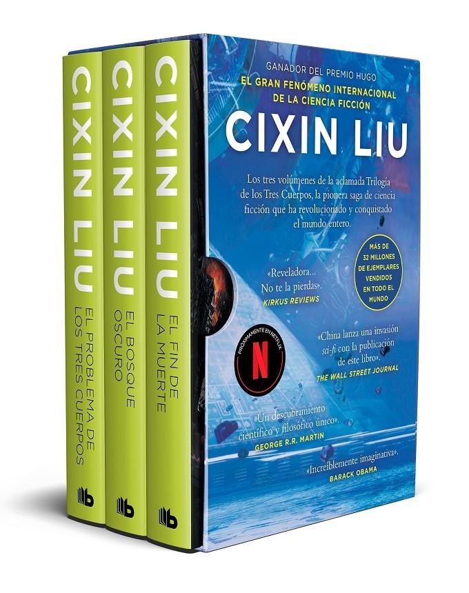 ESTUCHE TRILOGÍA DE LOS TRES CUERPOS | 9788413146928 | CIXIN LIU | Universal Cómics