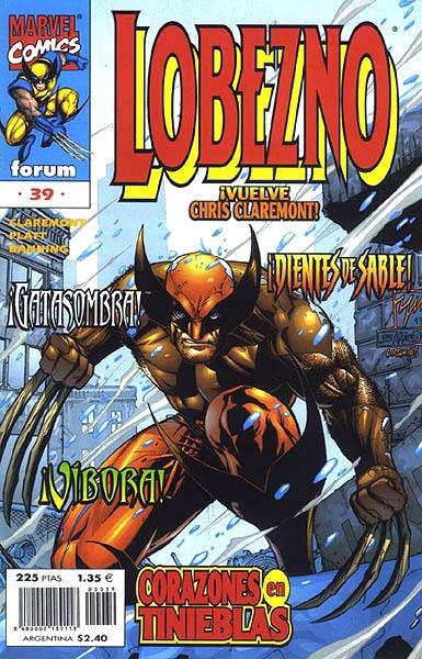 LOBEZNO VOLUMEN II # 39 | 848000218911800039 | CHRIS CLAREMONT - ANGEL UNZUETA | Universal Cómics