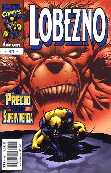 LOBEZNO VOLUMEN II # 41 | 848000218911800041 | TODD DEZAGO  - LEINIL FRANCIS YU | Universal Cómics