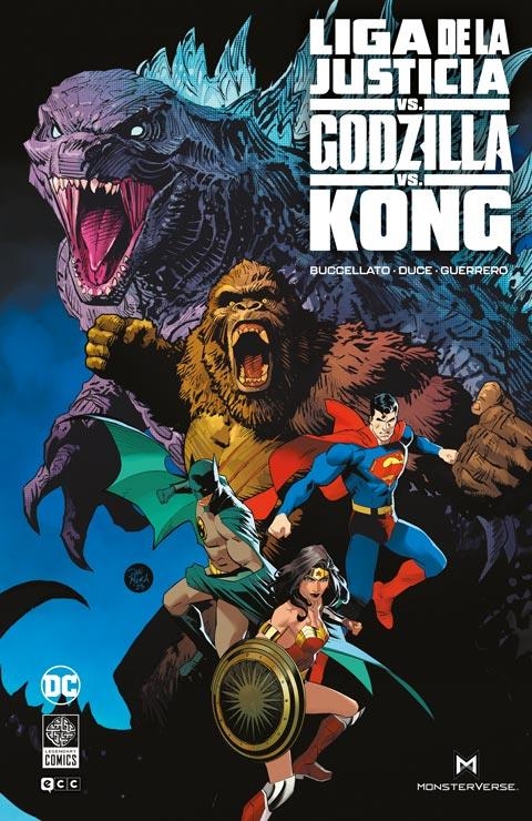 LIGA DE LA JUSTICIA VS. GODZILLA VS. KONG | 9788410330252 | FRANCIS MANAPUL - GEOFF JOHNS  - IVAN REIS - JASON FABOK - JESÚS MERINO | Universal Cómics