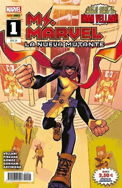 COLECCION COMPLETA MS. MARVEL, LA NUEVA MUTANTE  | 9999900102222 | ADAM GORHAM - SABIR PIRZADA - IMAN VELLANI - CARLOS GÓMEZ | Universal Cómics