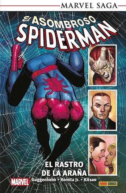 EL ASOMBROSO SPIDERMAN MARVEL SAGA RÚSTICA # 20 EL RASTRO DE LA ARAÑA | 9788410513938 | BARRY KITSON - MARC GUGGENHEIM - JOHN ROMITA JR. | Universal Cómics