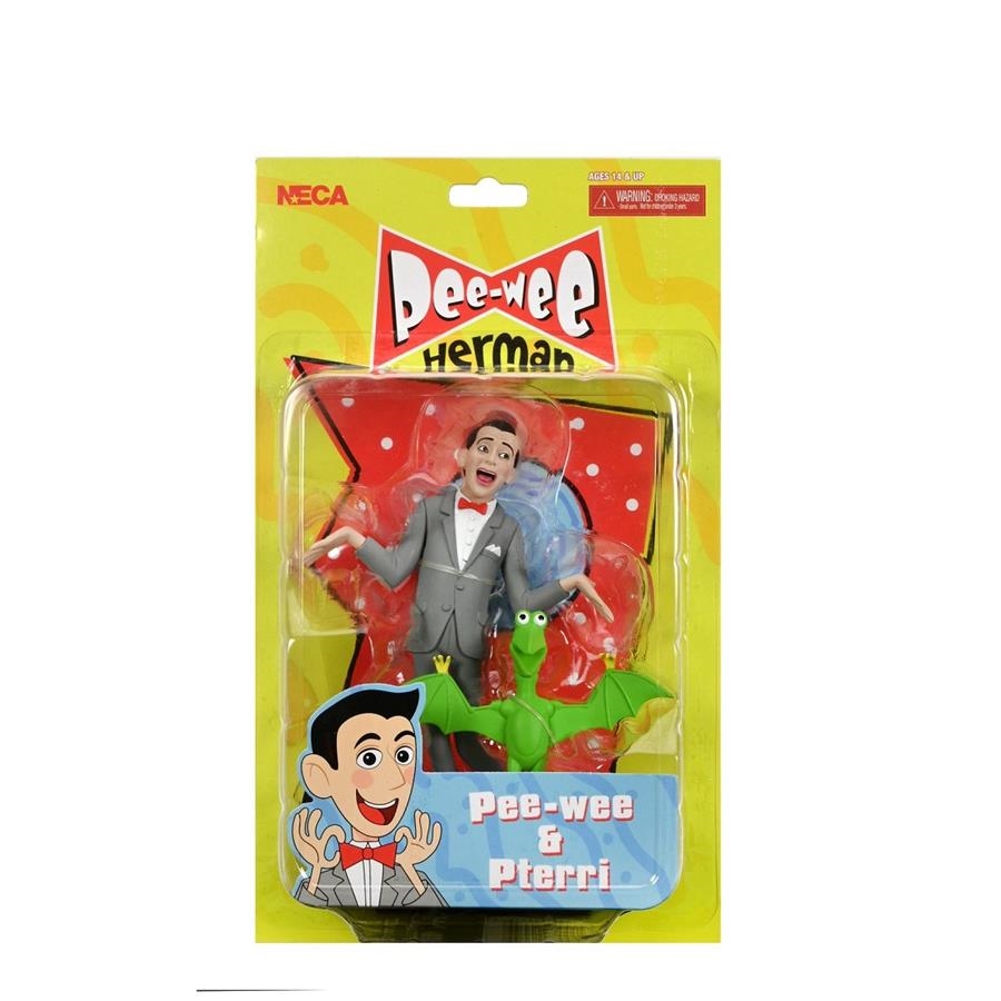 PEE-WEE HERMAN & PTERRI FIG. 13 & 5,5 CM PEE-WEE HERMAN TOONY CLASSICS | 0634482500194