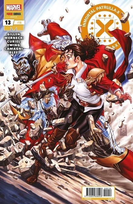 2AMA INMORTAL PATRULLA-X # 18 PATRULLA-X 13 | 9999900103298 | JACOPO CAMAGNI - AL EWING - KIERON GILLEN - LUCAS WERNECK | Universal Cómics